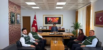 Yeşilay Hatay Şube Başkanı İbrahim Kuyubaşıoğlu, Reyhanlı'da ziyaretlerde bulundu
