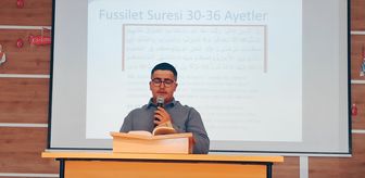 Yeşilyurt'ta Kur'an-ı Kerim'i güzel okuma yarışması düzenlendi