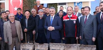 Yozgat'ta çiftçilere yağlık ayçiçeği tohumu desteği