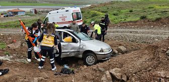 Yozgat'ta devrilen otomobildeki 1 kişi öldü
