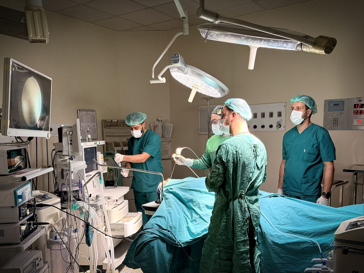 Yüksekova'da "septal perforasyon" ameliyatı yapıldı