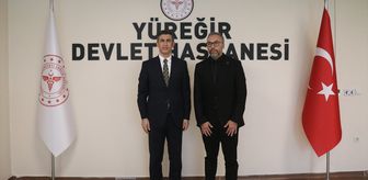 Yüreğir Kaymakamı Aksu'dan Yüreğir Devlet Hastanesine ziyaret