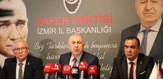 Zafer Partisi Genel Başkanı Özdağ, İzmir'de partisinin yeni il başkanlığı binasını açtı
