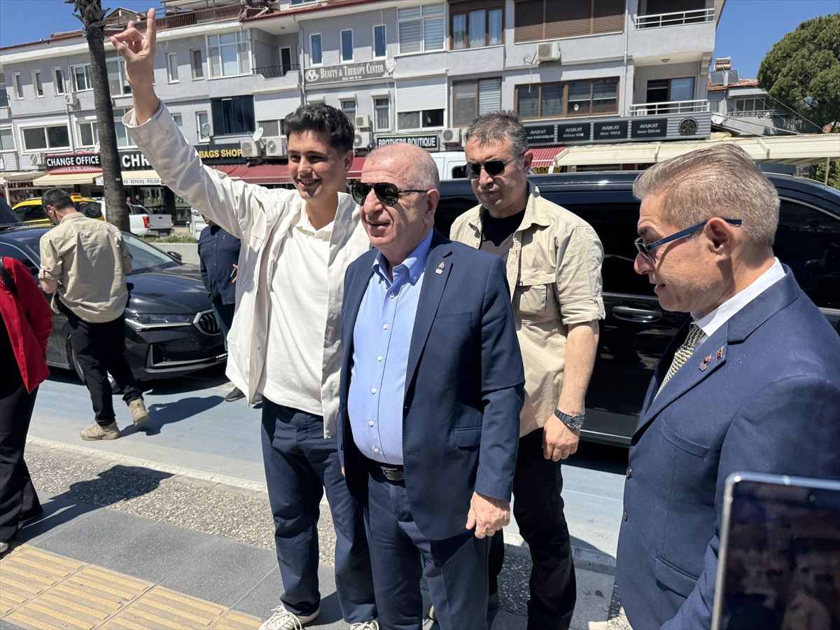Zafer Partisi Genel Başkanı Özdağ Muğla'da çeşitli programlara katıldı