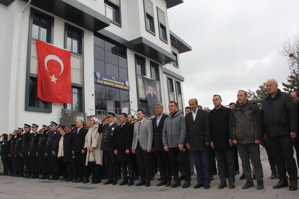 Zara'da Türk Polis Teşkilatı'nın 181. kuruluş yıl dönümü kutlandı