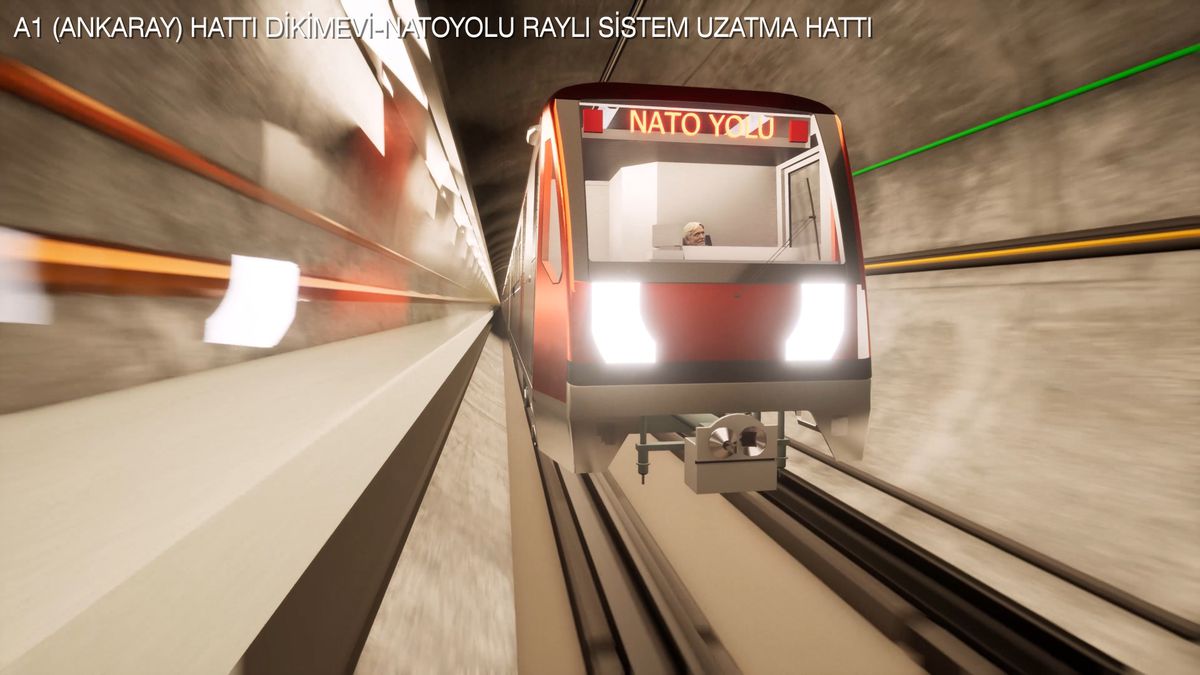 Ankara'ya 4 yeni metro hattı