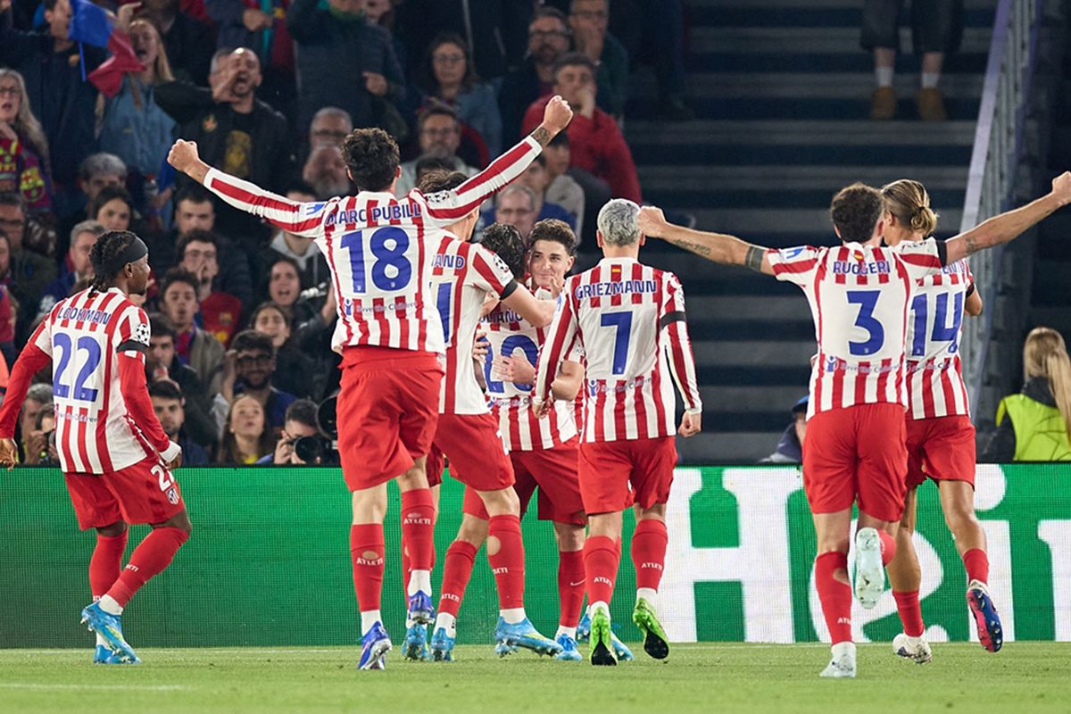 Atletico Madrid, Barcelona'ya kabusu yaşattı