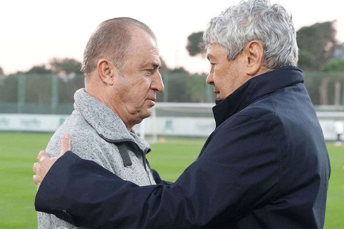 Fatih Terim'den Lucescu'ya veda