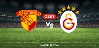 Göztepe Galatasaray maç özeti ve golleri! (1-3) Göztepe Galatasaray kaç kaç bitti, golleri kim attı?