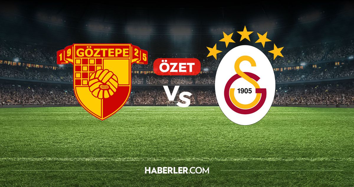 Göztepe Galatasaray maç özeti ve golleri! (1-3) Göztepe Galatasaray kaç kaç bitti, golleri kim attı?