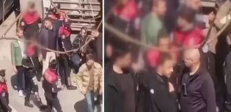 İsrail Konsolosluğu önündeki çatışmada şüphelilerden birinin yakalandığı anlar kamerada