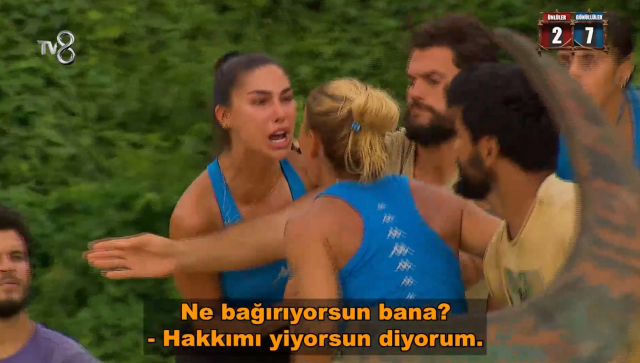 In Survivor, the atmosphere got chaotic