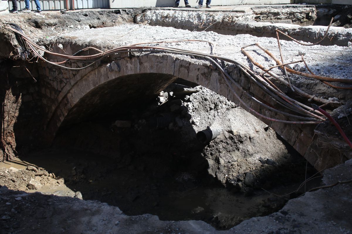 Rize'de 200 Yıllık Tarihi Kemer Köprü Gün Yüzüne Çıkarıldı