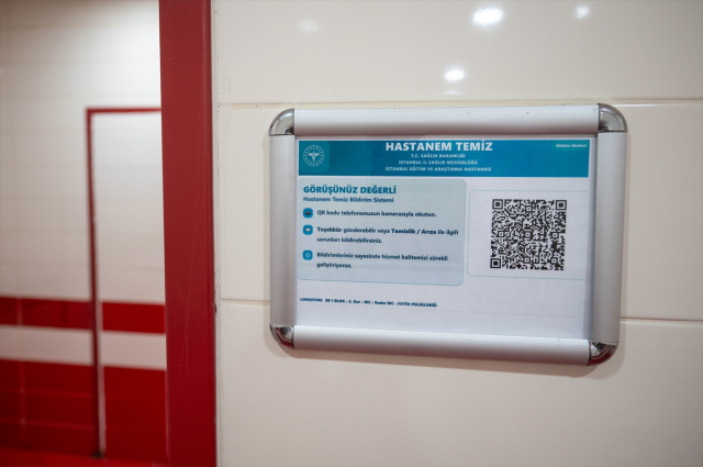 Hastanelerde yeni dönem! QR kod ile sorunlara 7 dakikada çözüm 3 istanbulda hastanelerde temizl 19734022 9714 1 m