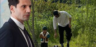 Kaan Urgancıoğlu’ndan oğlu Ardıç’la doğa keyfi