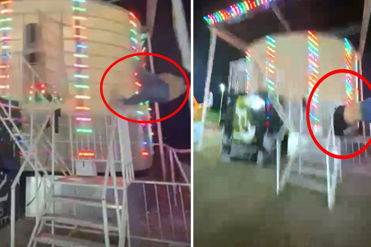 Edirne'deki lunapark faciasının dehşet anları kamerada