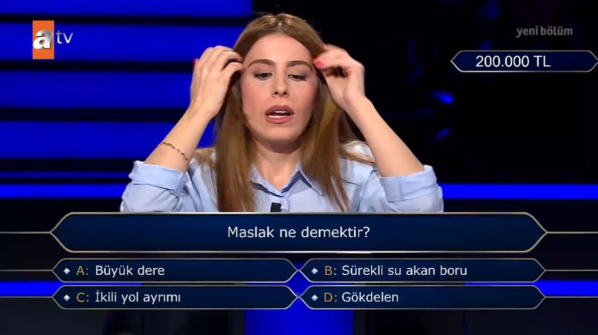 Maslak ne demektir (Kim Milyoner Olmak İster)?