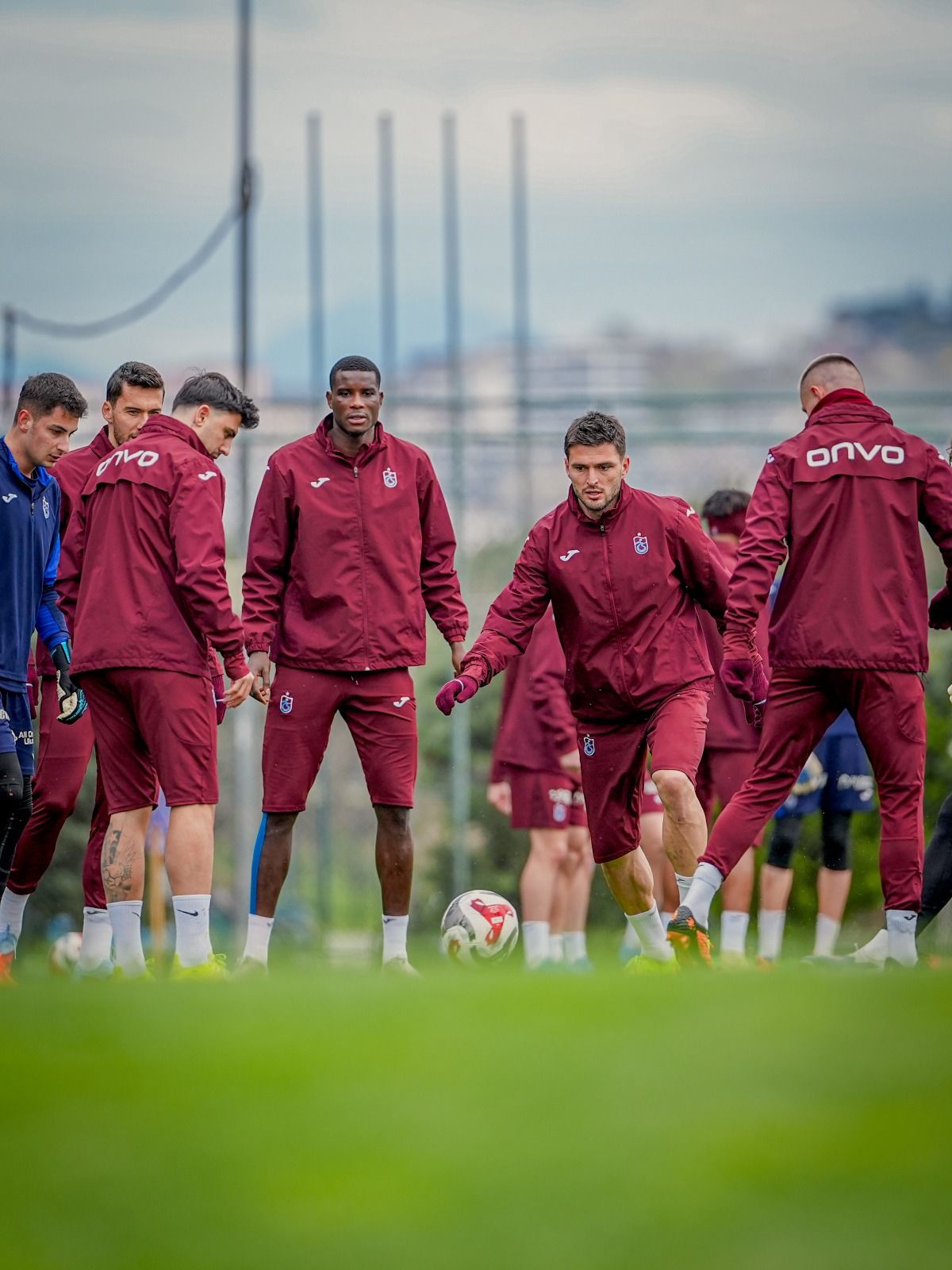 Trabzonspor, Alanyaspor maçı hazırlıklarını sürdürdü