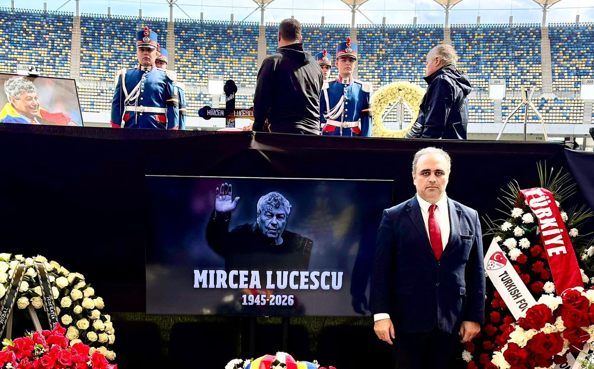 Ural Aküzüm, Mircea Lucescu'nun cenaze ve anma törenlerine katıldı