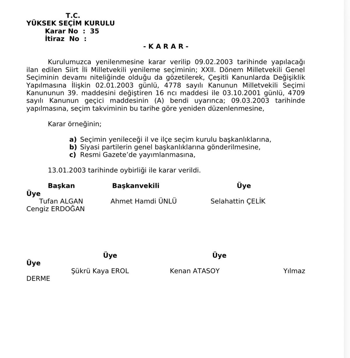 Hayati Yazıcı'dan 'Ara Seçim' Tartışmalarına Yanıt
