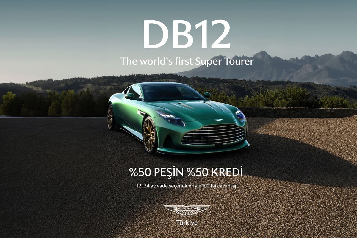 Aston Martin'den yüzde 50 peşin ve yüzde 0 faizli kredi kampanyası