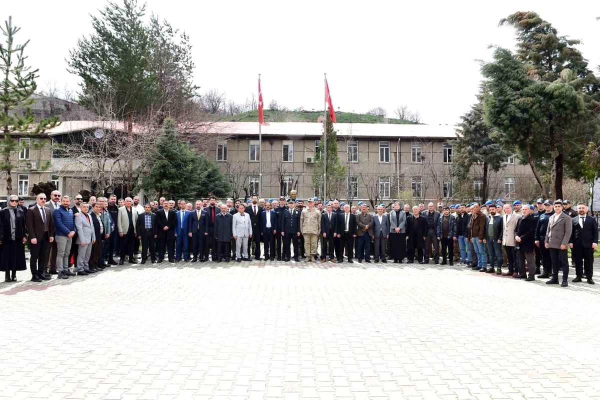 Çatak'ta Türk Polis Teşkilatı'nın 181. yılı kutlandı