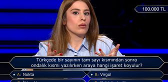 Milyoner'de edebiyat mezununu terleten dil bilgisi sorusu! Son jokerini kullandı