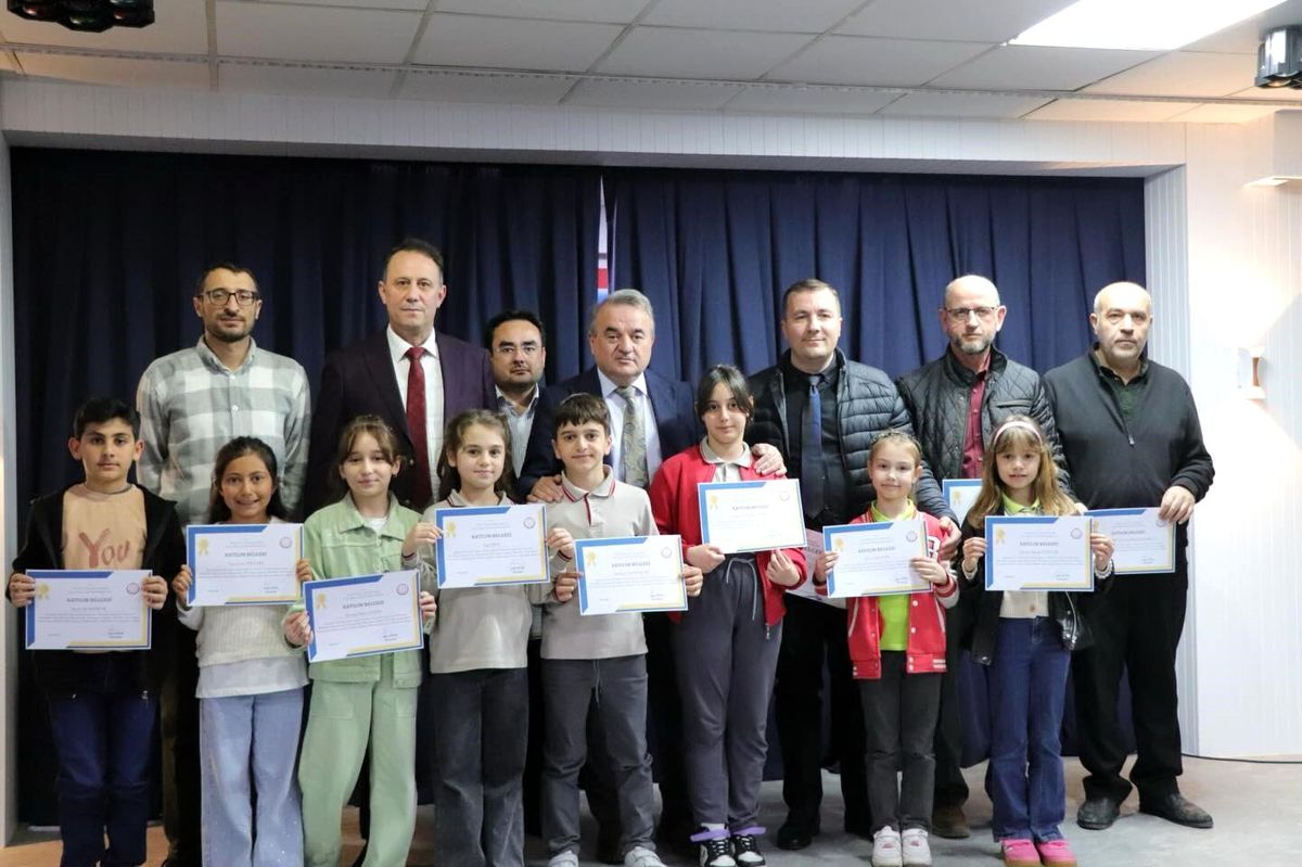 Bilecik'te 'Maarifin Kalbinde Ramazan' yarışmasında dereceye girenler ödüllendirildi
