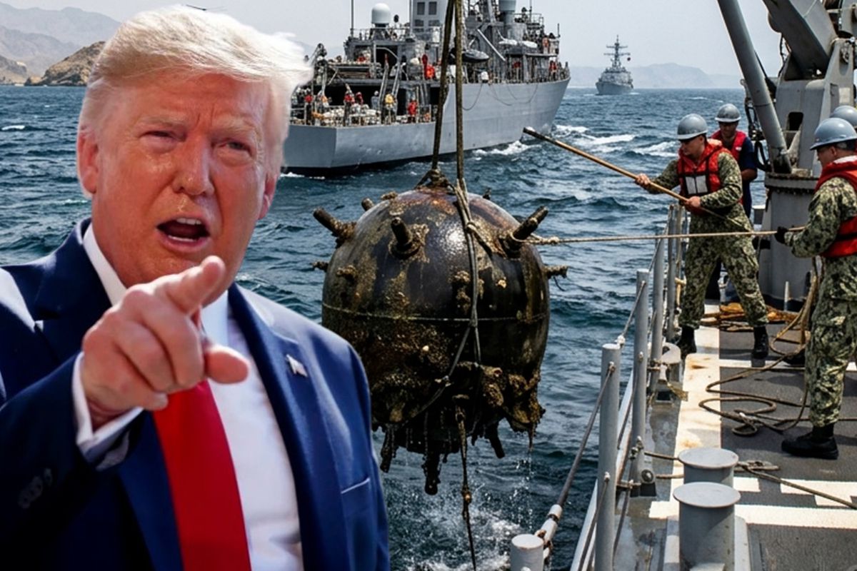 Trump: Hürmüz'de mayın temizleme sürecini başlatıyoruz