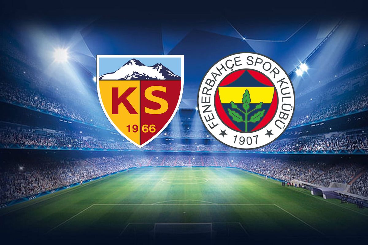 Kayserispor-Fenerbahçe mücadelesinin ilk 11'leri belli oldu