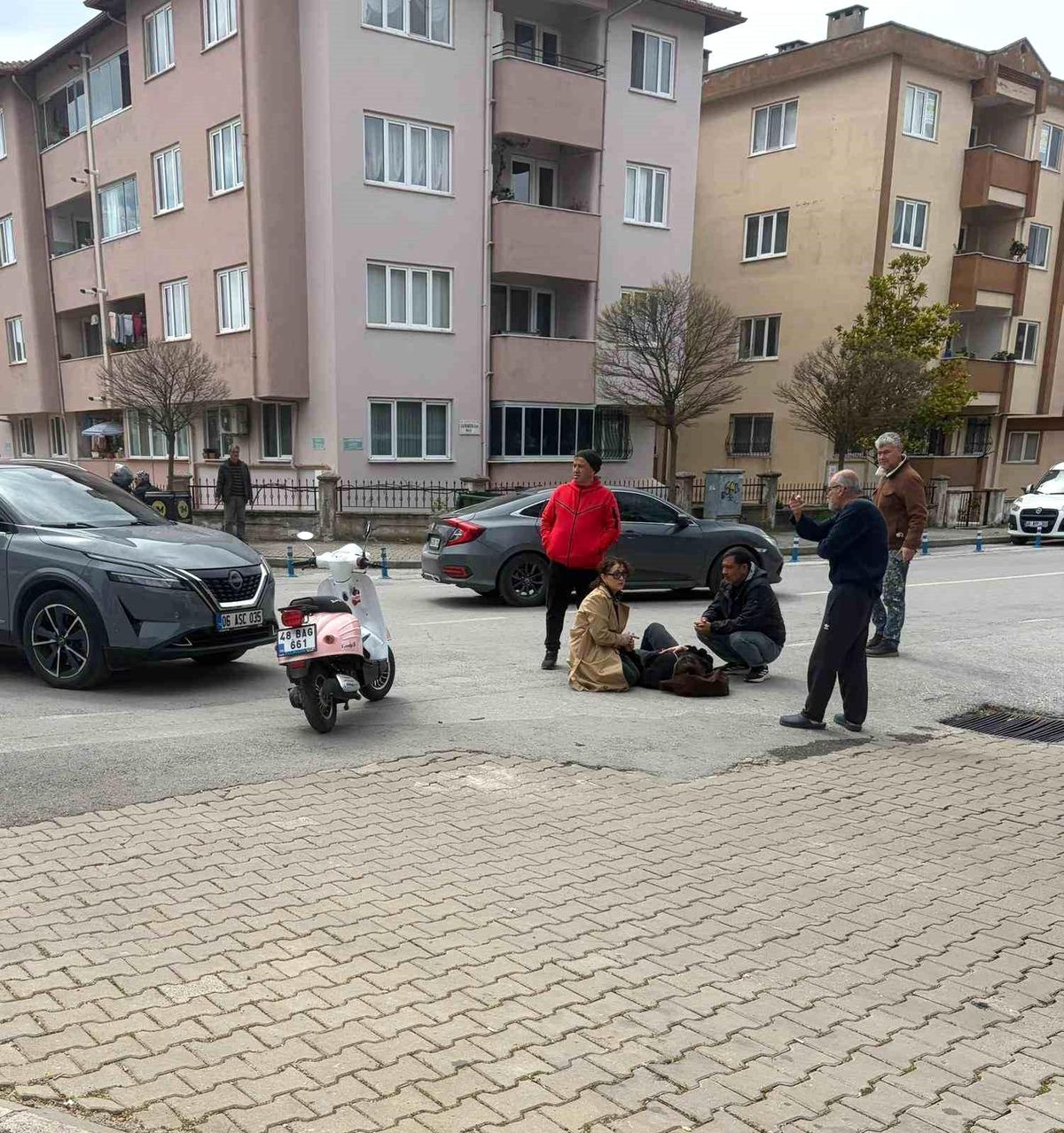 Menteşe'de motosiklet kazası: 1 yaralı