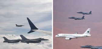 Pakistan semalarında ABD heyetine F-16’lı karşılama