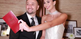 Sürpriz nikah! Sezgi Sena Akay evlendi