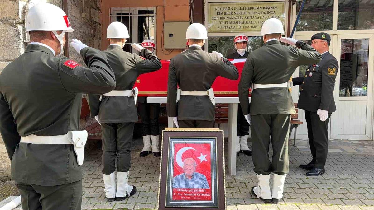 Kıbrıs Gazisi Selahattin Ketbuğa Toprağa Verildi