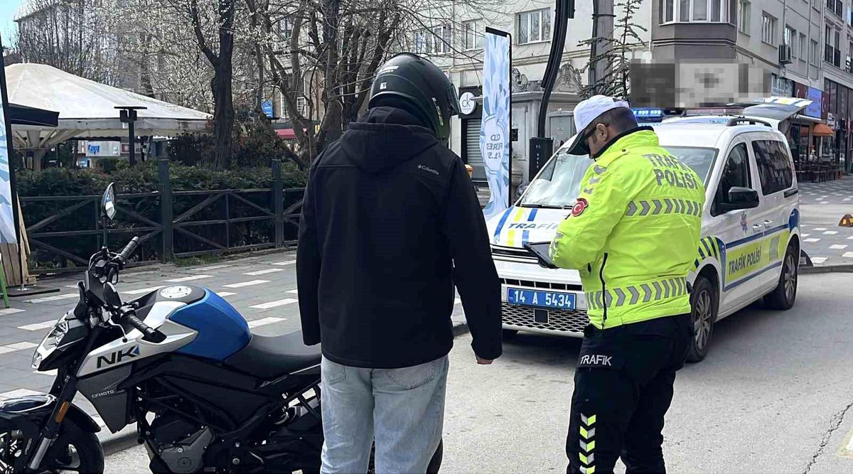 Bolu'da trafik polisleri denetimleri sıkılaştırdı