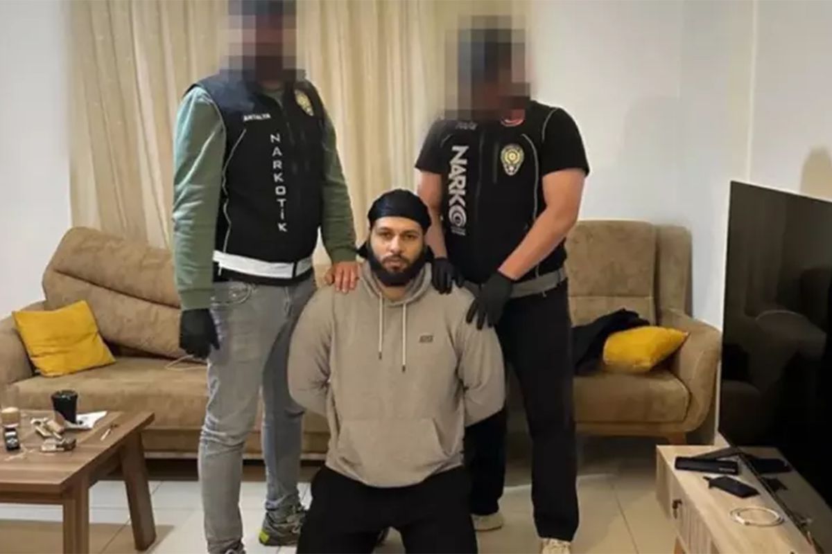 Kırmızı bültenle aranan Matthias Malik Lammers Alanya'da yakalandı