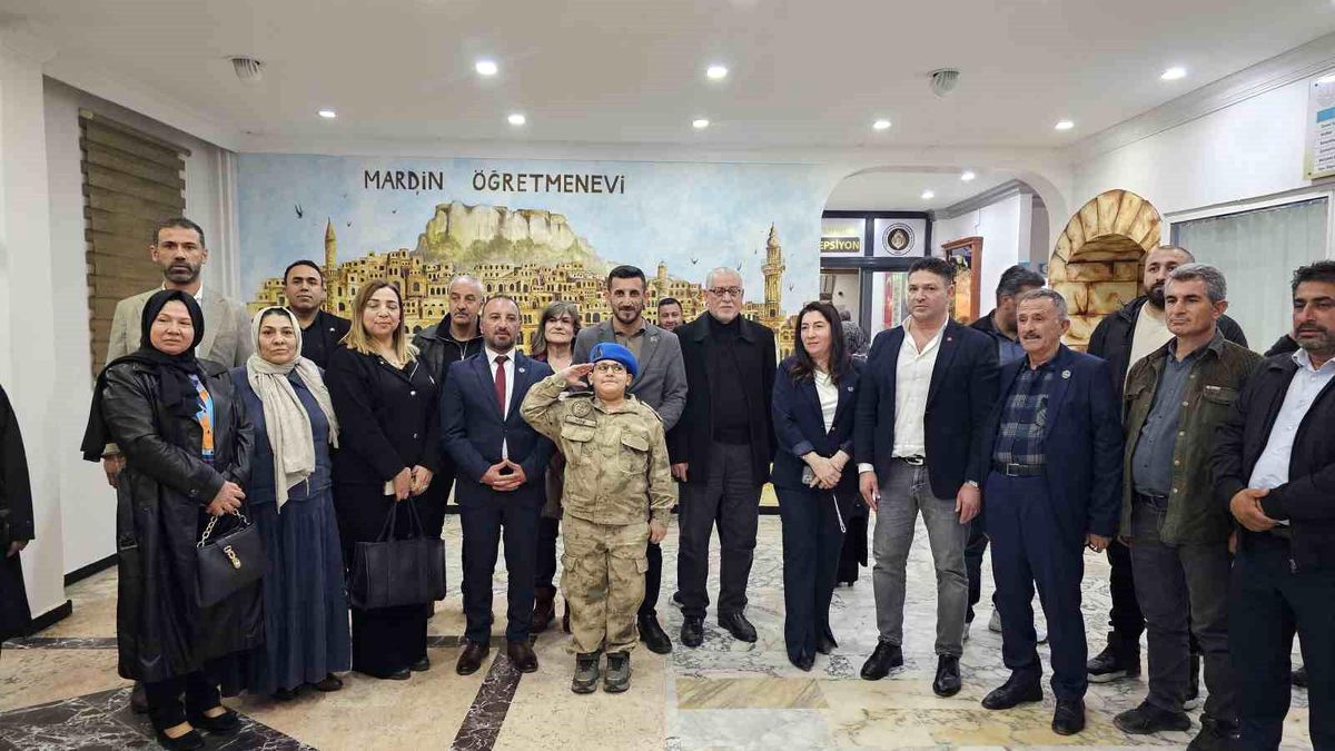 Mardin'de şehit aileleri ve gaziler buluştu