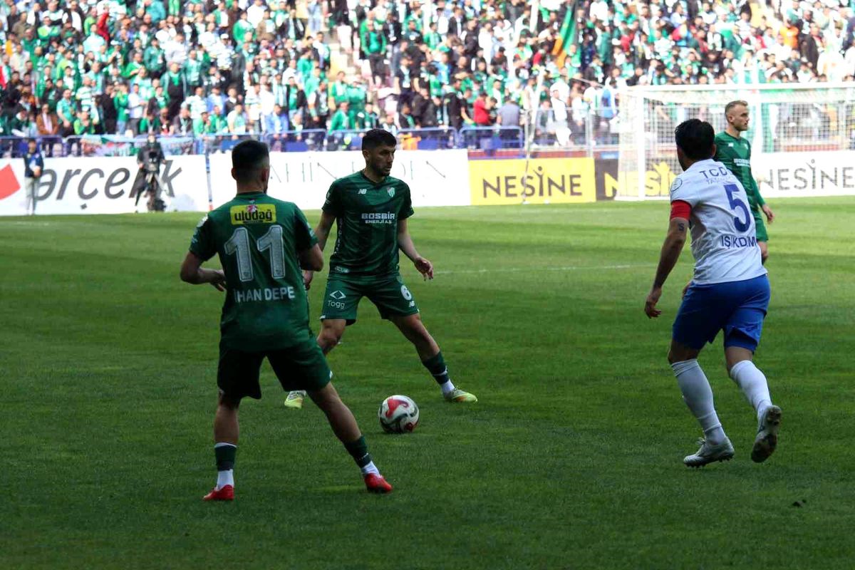 Nesine 2. Lig: Ankara Demirspor: 0 Bursaspor: 1 (Maç sonucu)