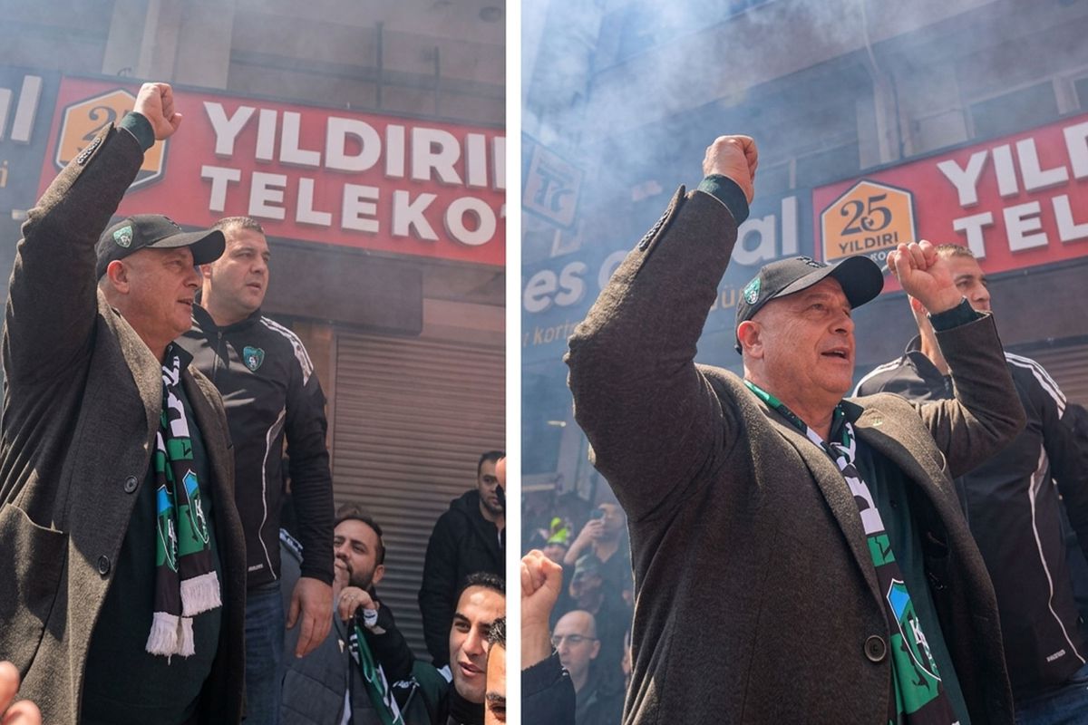 Recep Durul'dan flaş hareket! Galatasaray aleyhine yapılan küfürlü tezahürata eşlik etti