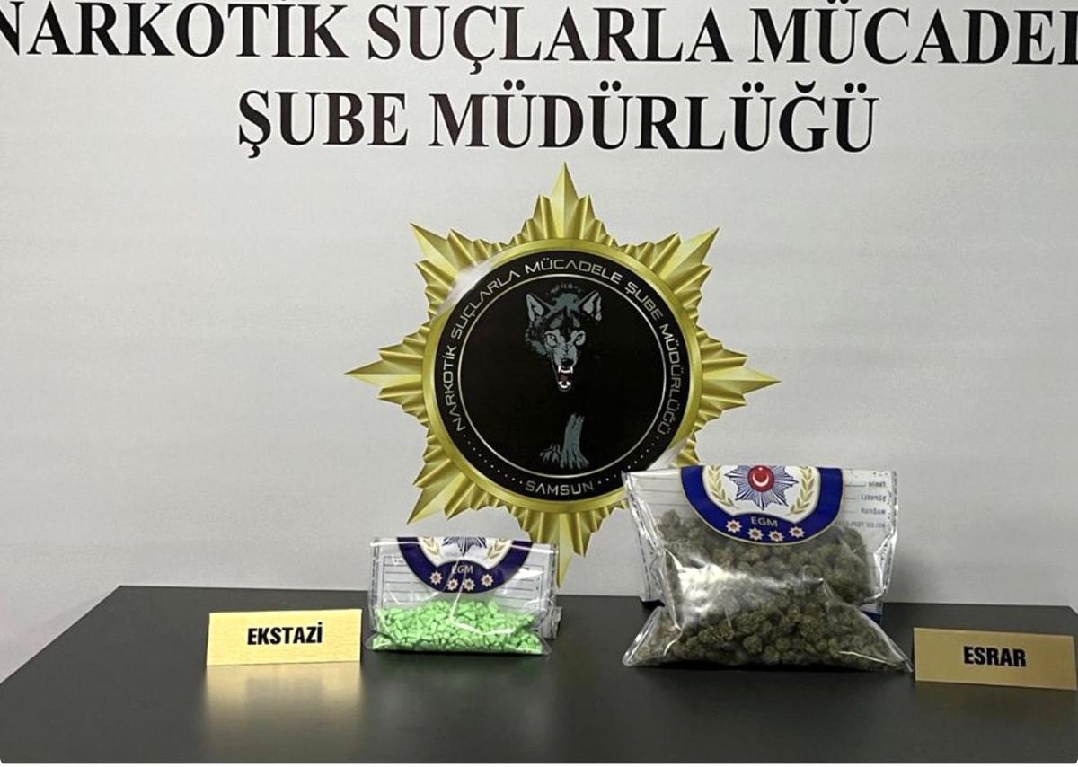 Samsun'da uyuşturucu operasyonu: 6 gözaltı