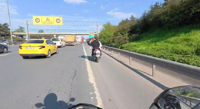 She pulled her hair while riding