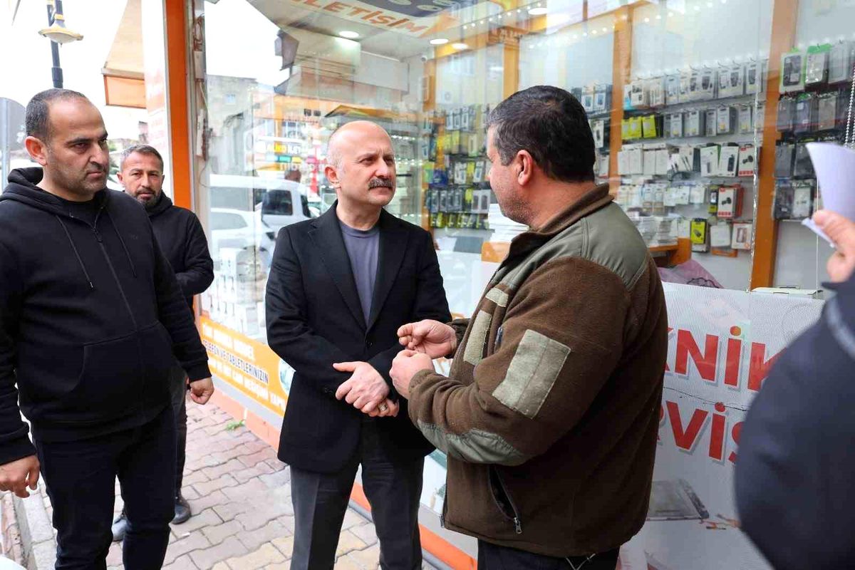 Vali Varol'dan esnafa ziyaret