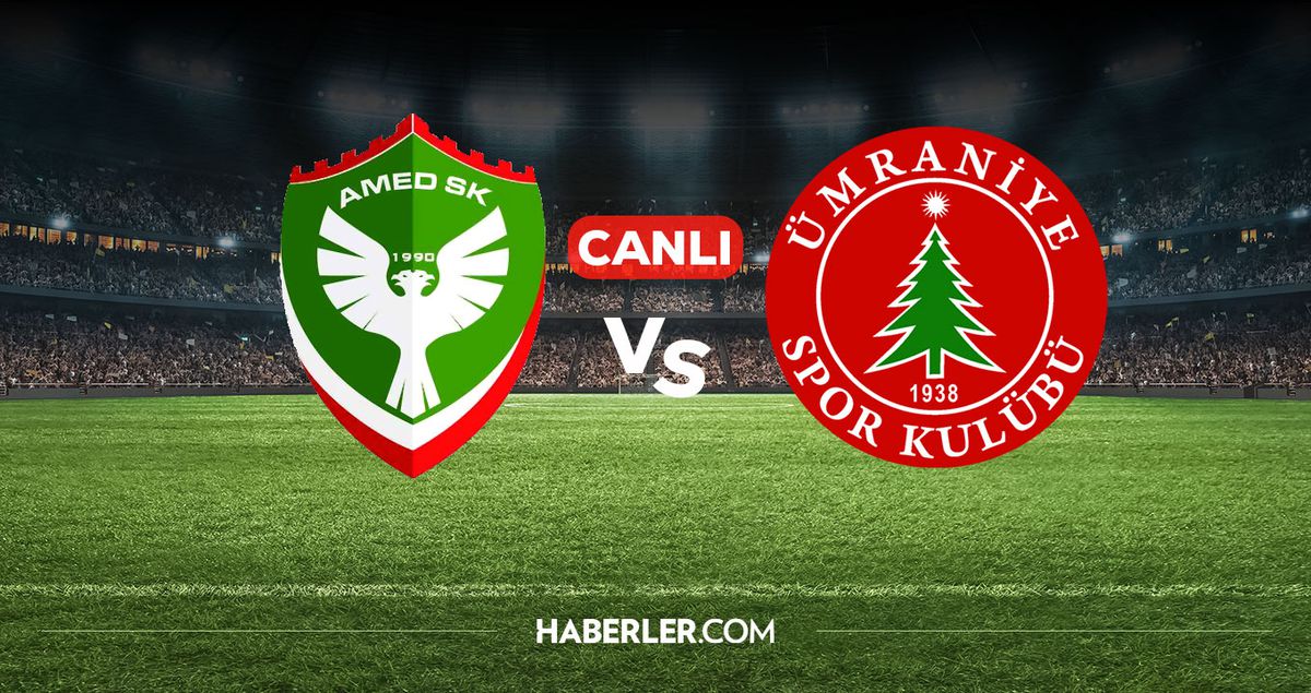 Amedspor Ümraniyespor CANLI nereden izlenir? Amedspor Ümraniyespor maçı hangi kanalda, nereden izlenir?