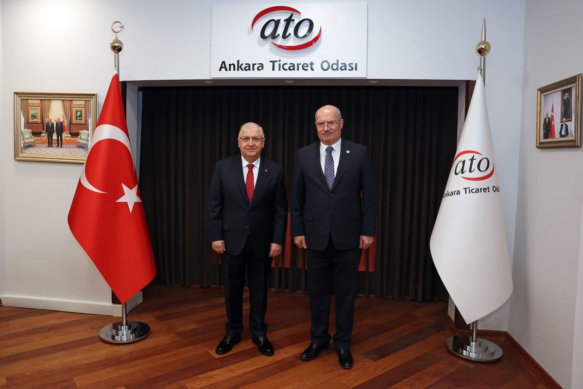 Bakan Güler, ATO'yu ziyaret etti