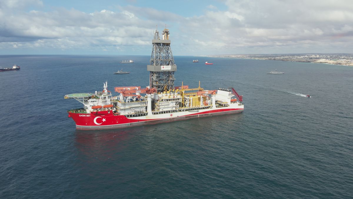 Çağrı Bey Sondaj Gemisi, Somali CURAD-1 kuyusuna doğru yola çıktı