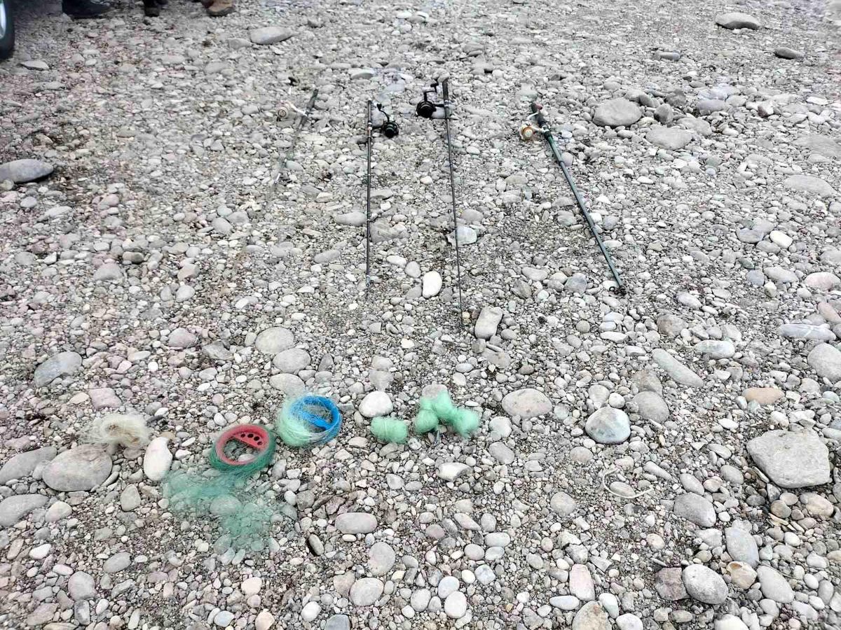 Elazığ'da kaçak balık avlayanlara operasyon