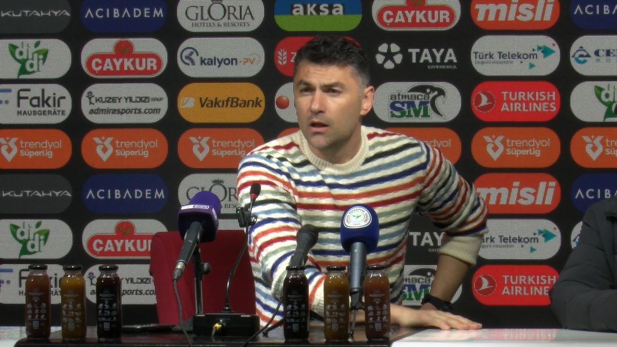 Gaziantep FK Teknik Direktörü Burak Yılmaz: Bırakıyorum, Allah'a emanet