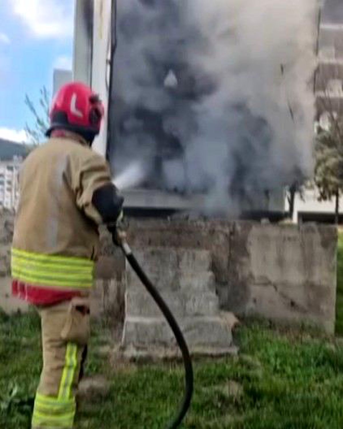 Kahramanmaraş'ta trafoda yangını paniği