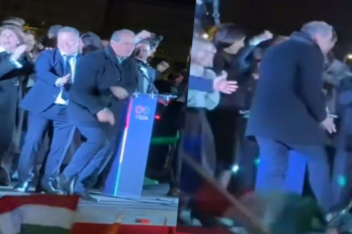 Macaristan’da gündem olan görüntü: Kazandıktan sonra sahnede coştu