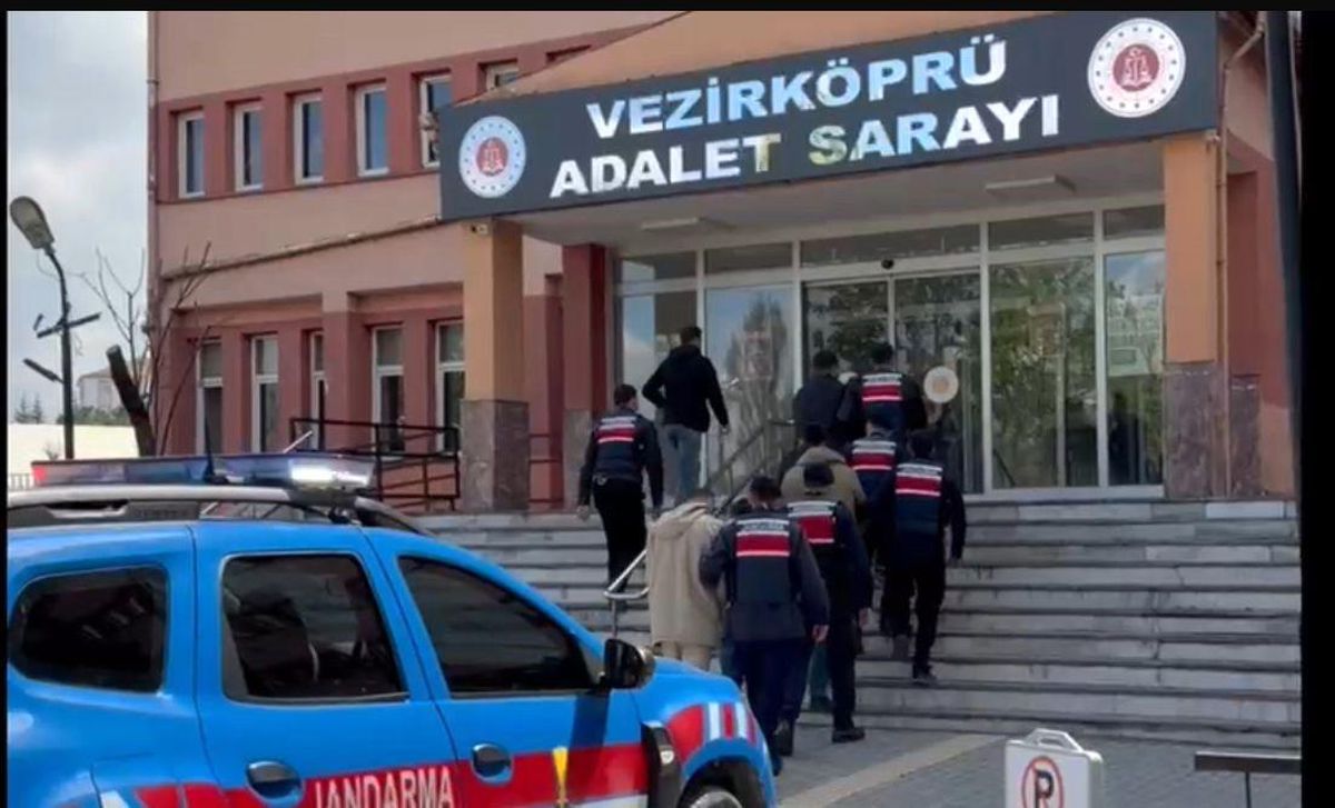 Vezirköprü'de uyuşturucu ile mücadele: 2 kişi tutuklandı